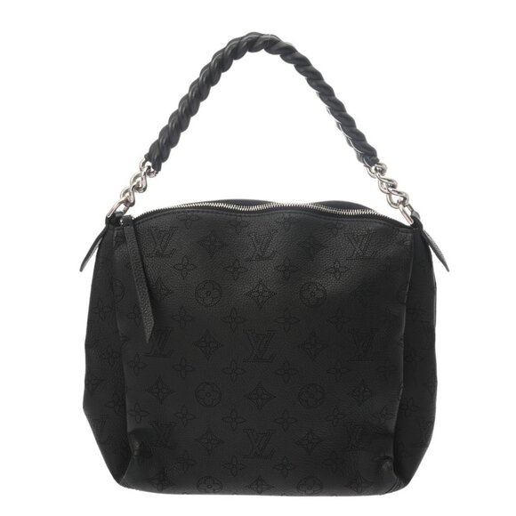 LOUIS VUITTON Monogram Mahina Babylon Chain BB 2WAY Noir - Picture 1 of 10